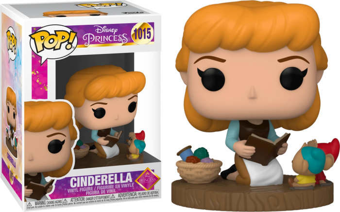 Funko Pop! Disney Ultimate Princess - Cinderella 9 cm ( Imagem 2 de 2 ) - Preview