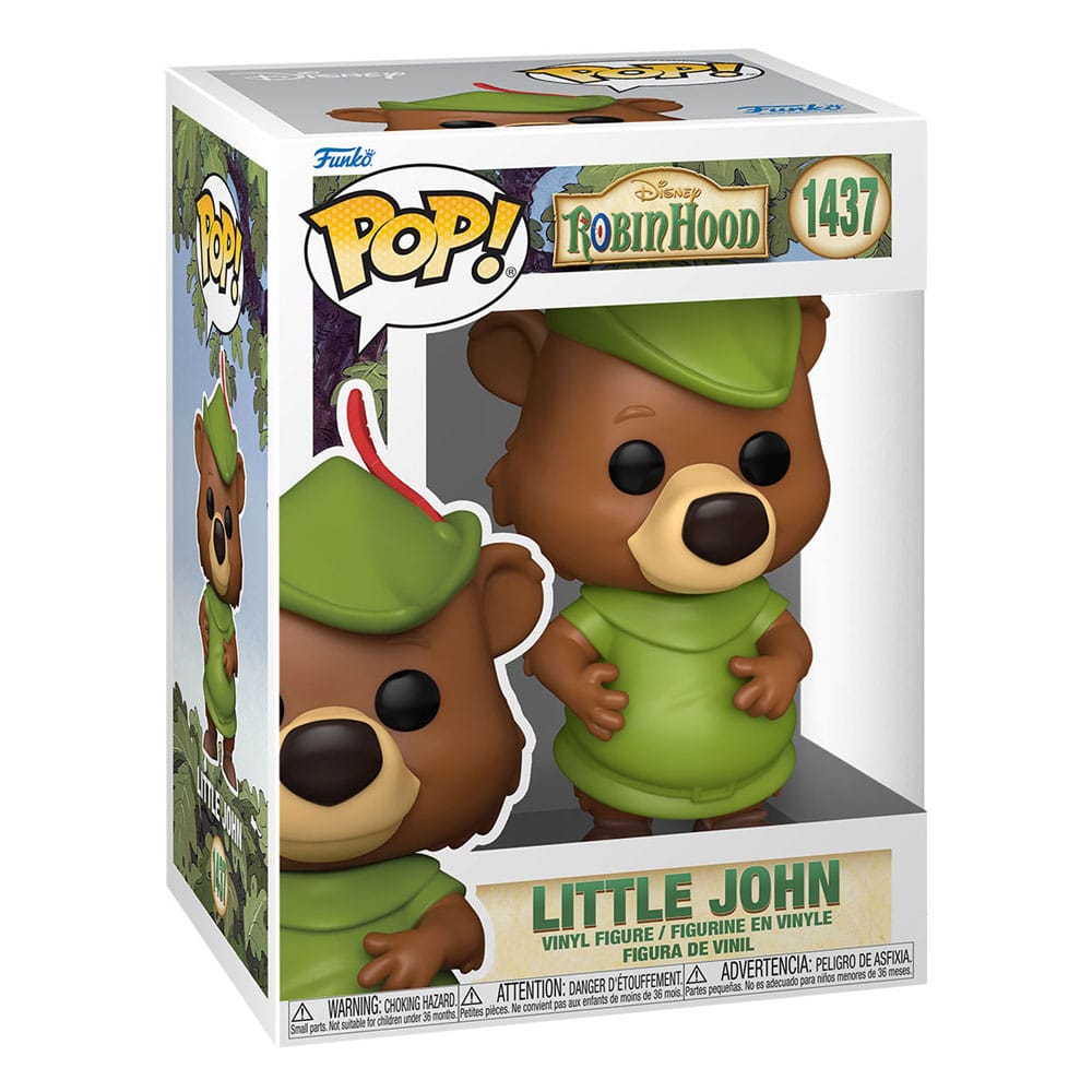 Funko Pop! Disney Vinyl Figure Robin Hood Little Jon 9 cm ( Imagem 3 de 3 ) - Preview
