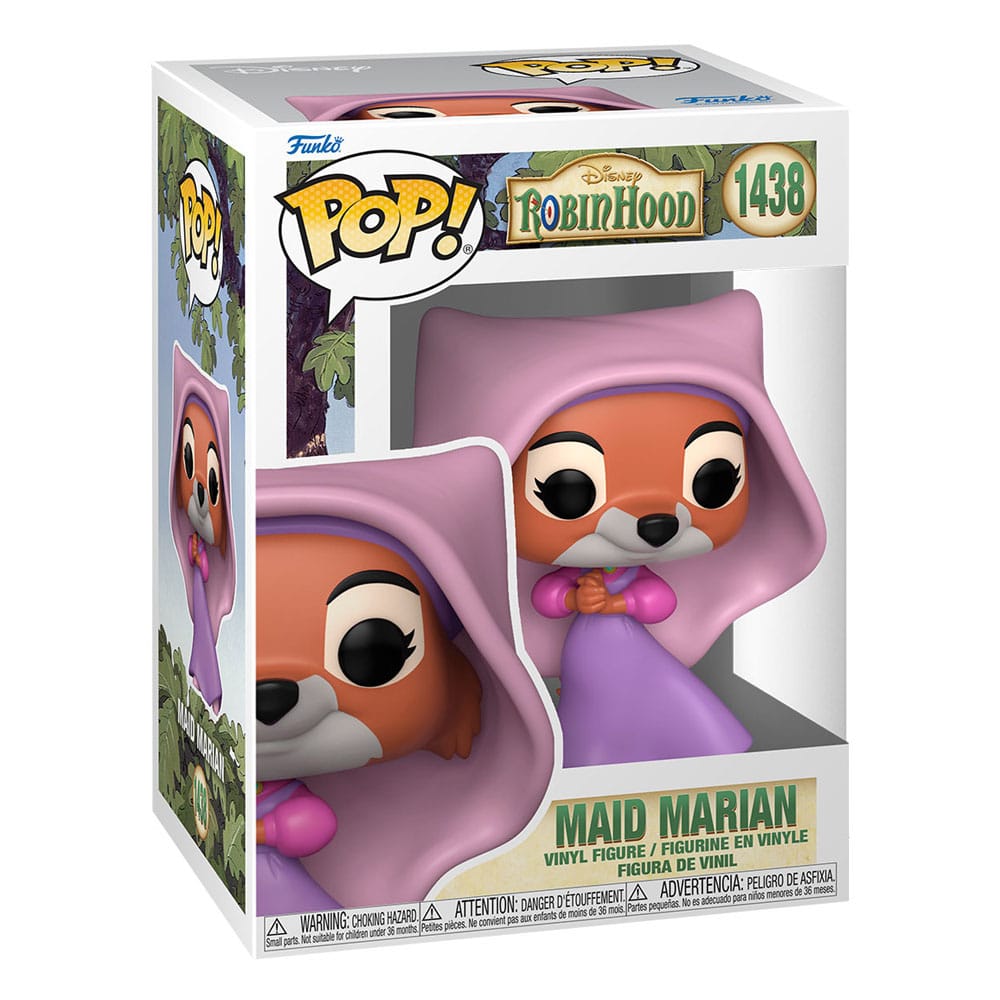 Funko Pop! Disney Robin Hood Maid Marian vinyl figure 9 cm ( Imagem 2 de 3 ) - Preview
