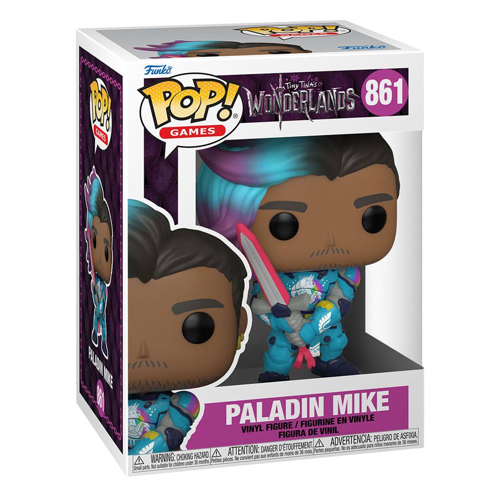 Funko Pop! Games Tiny Tina’s Wonderland Paladin Mike 9 cm ( Imagem 2 de 2 ) - Preview