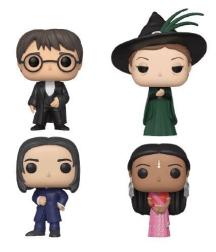 Funko Pop! Harry Potter Movies Vinyl Figure 4-Pack Yule 9 cm ( Imagem 2 de 2 ) - Preview