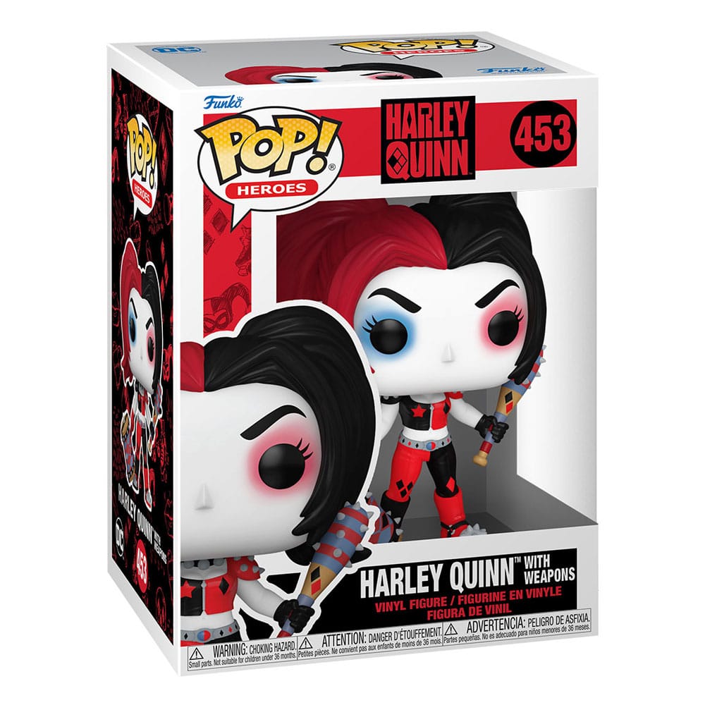 Funko Pop! Heroes DC Comics Harley Quinn Takeover Harley with Weapons 9 cm ( Imagem 2 de 3 ) - Preview
