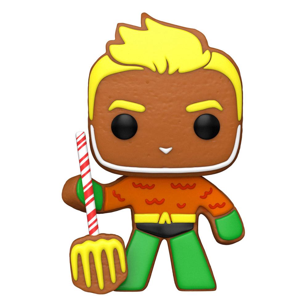 Funko Pop! Heroes DC Comics Holiday 2022 Aquaman 9 cm ( Imagem 2 de 2 ) - Preview