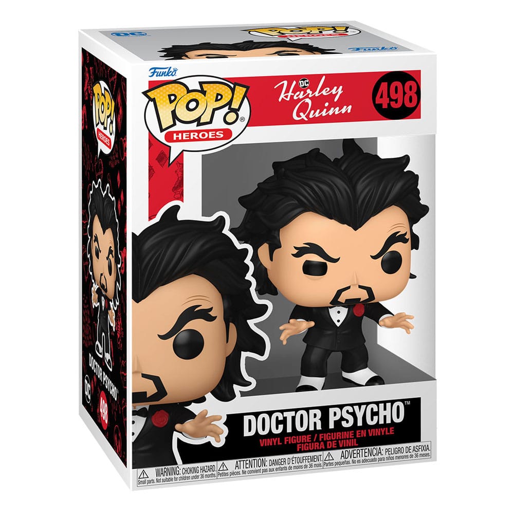 Funko Pop! Heroes Harley Quinn Animated Series Doctor Psycho 9 cm ( Imagem 2 de 2 ) - Preview