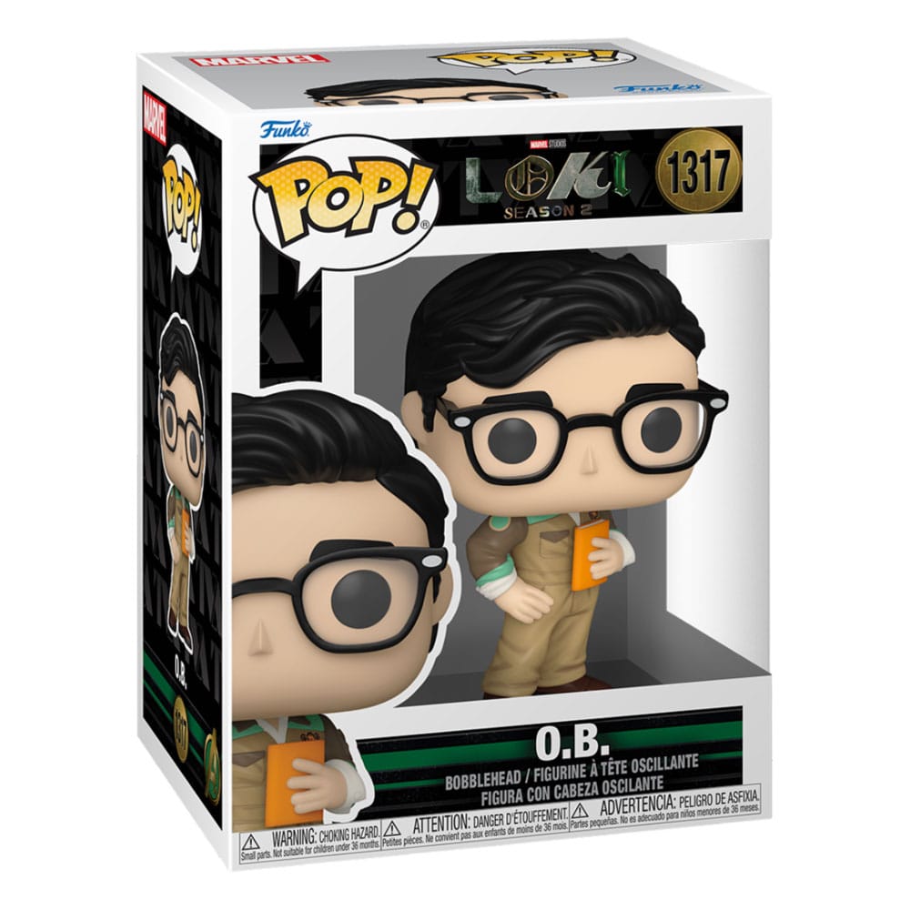Funko Pop! Marvel Loki - O.B. 9 cm ( Imagem 2 de 2 ) - Preview
