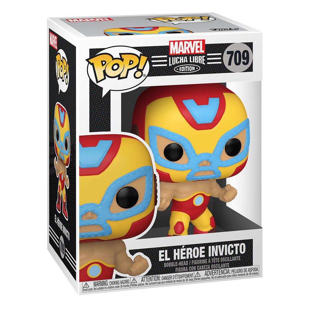 Funko Pop! Marvel Luchadores - Iron Man 9 cm ( Imagem 2 de 2 ) - Preview