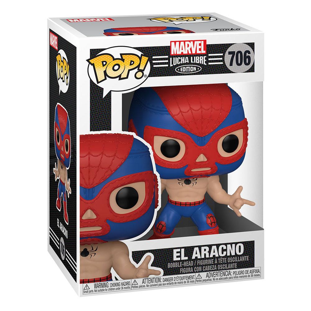 Funko Pop! Marvel Luchadores - Spider-Man 9 cm ( Imagem 2 de 2 ) - Preview