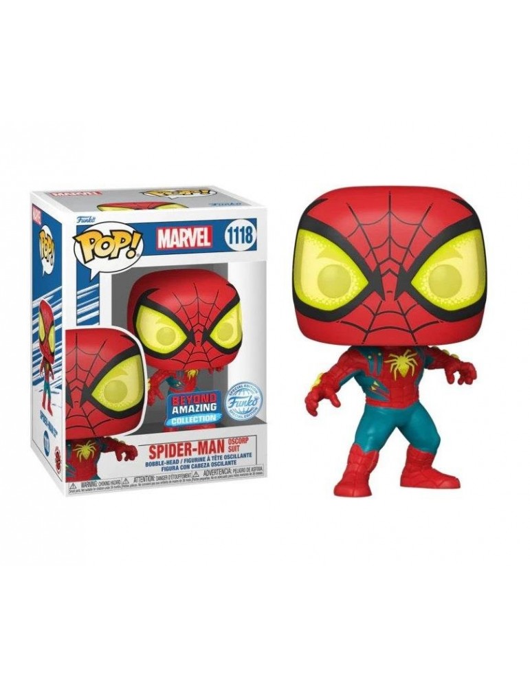 Funko Pop! Marvel Spider-Man Oscorp Suit Special Edition 9 cm ( Imagem 3 de 3 ) - Preview