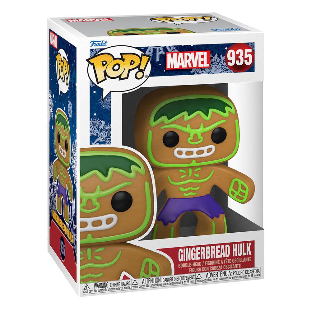 Funko Pop! Marvel Vinyl Figure Holiday Hulk 9 cm ( Imagem 2 de 2 ) - Preview