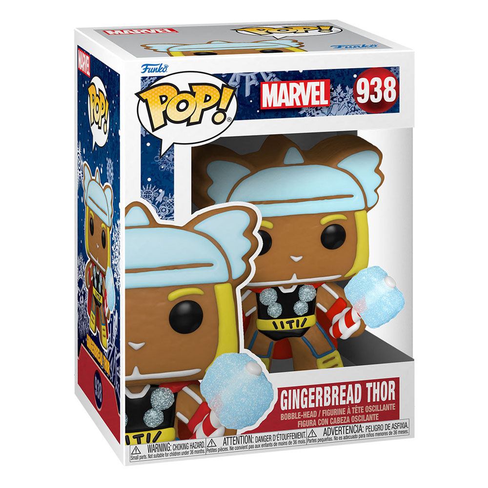 Funko Pop! Marvel Vinyl Figure Holiday Thor 9 cm ( Imagem 2 de 2 ) - Preview