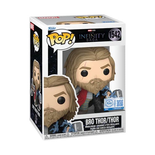 Funko Pop! Marvel Vinyl Figure Split- Thor/Bro Thor Exclusive 9 cm ( Imagem 2 de 2 ) - Preview