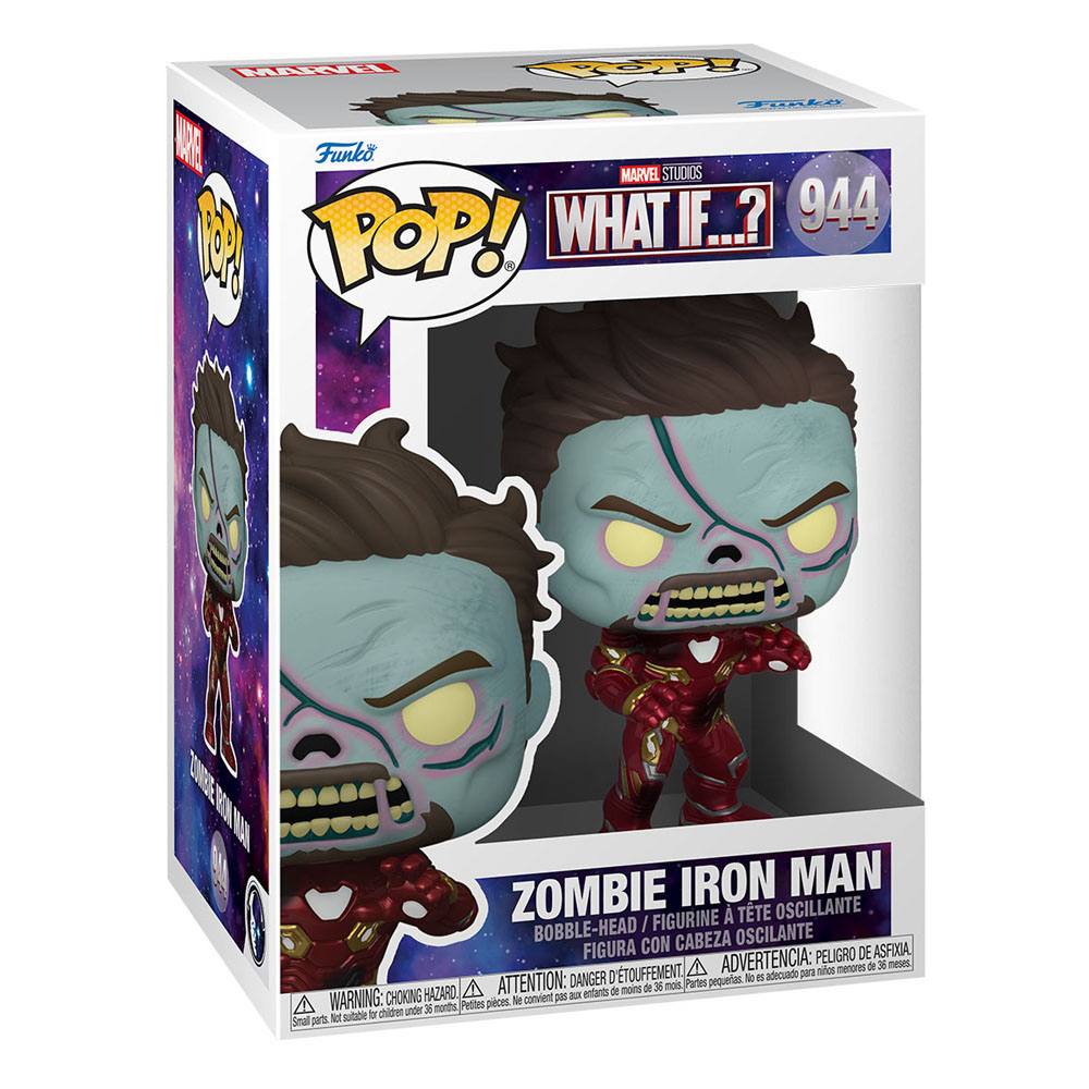 Funko Pop! Marvel What If...? - Zombie Iron Man 9 cm ( Imagem 2 de 2 ) - Preview