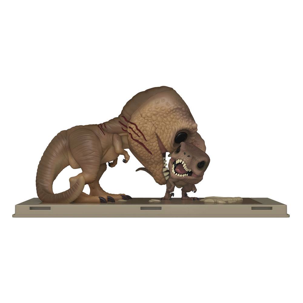 Funko Pop! Movie Poster Jurassic Park - Tyrannosaurus Rex & Velociraptor ( Imagem 2 de 3 ) - Preview