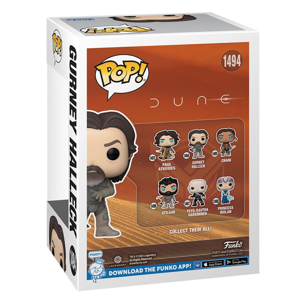 Funko Pop! Dune 2 Movies Vinyl Figure Gurney Halleck 9cm ( Imagem 3 de 3 ) - Preview