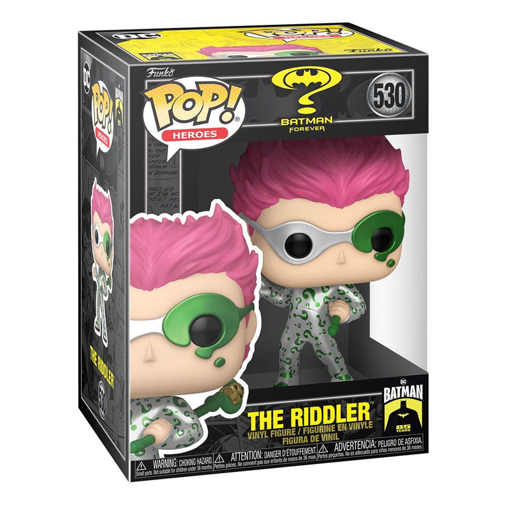 Funko Pop! Movies Batman 85th Anniversary The Riddler (MT) 9 cm ( Imagem 2 de 3 ) - Preview
