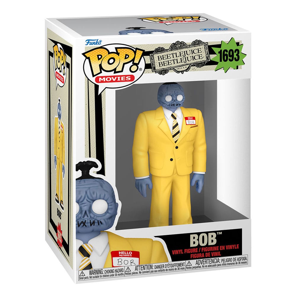 Funko Pop! Movies Beetlejuice 2 Bob 9 cm ( Imagem 3 de 3 ) - Preview