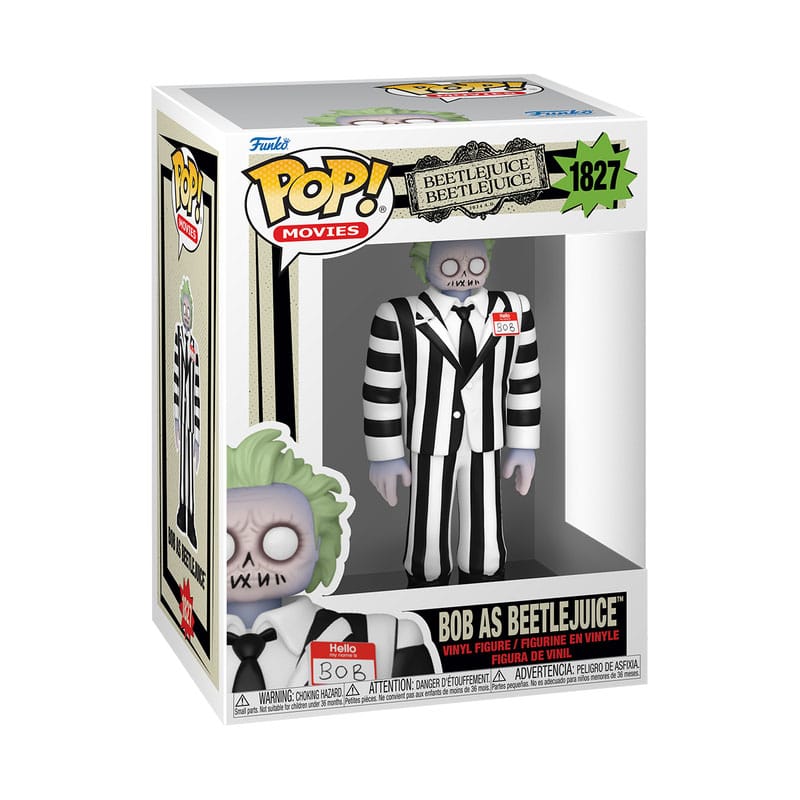Funko Pop! Movies Beetlejuice BOB as Beetlejuice 9 cm ( Imagem 2 de 2 ) - Preview