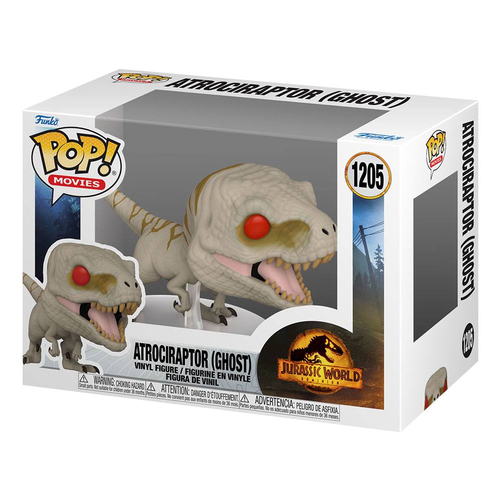 Funko Pop! Movies Jurassic World 3  Vinyl Figure Ghost 9 cm ( Imagem 2 de 2 ) - Preview