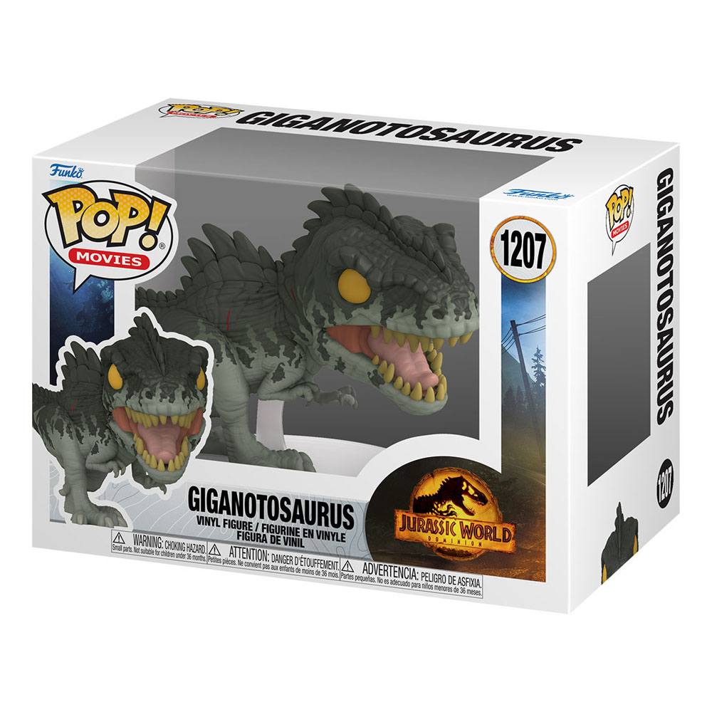 Funko Pop! Movies Jurassic World 3  Vinyl Figure Giganotosaurus 9 cm ( Imagem 2 de 2 ) - Preview