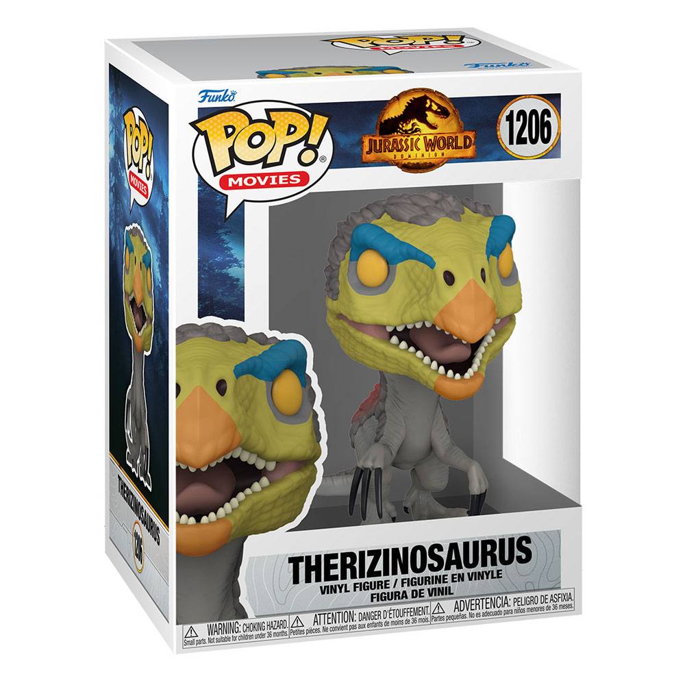 Funko Pop! Movies Jurassic World 3  Vinyl Figure Therizinosaurus 9 cm ( Imagem 2 de 2 ) - Preview