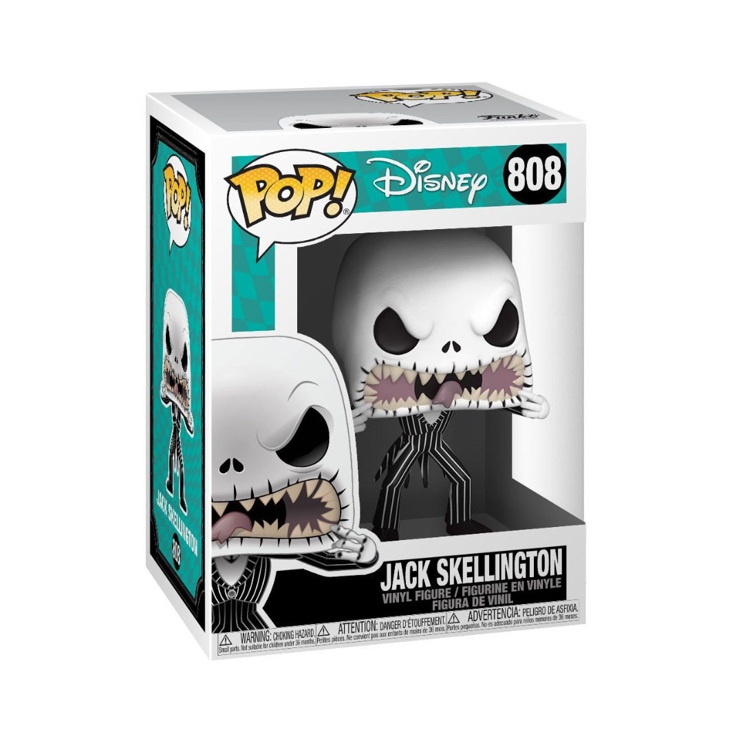 Funko Pop! Movies Nightmare before Christmas Disney Vinyl Figure Jack (Scary Face) 10 cm ( Imagem 2 de 2 ) - Preview