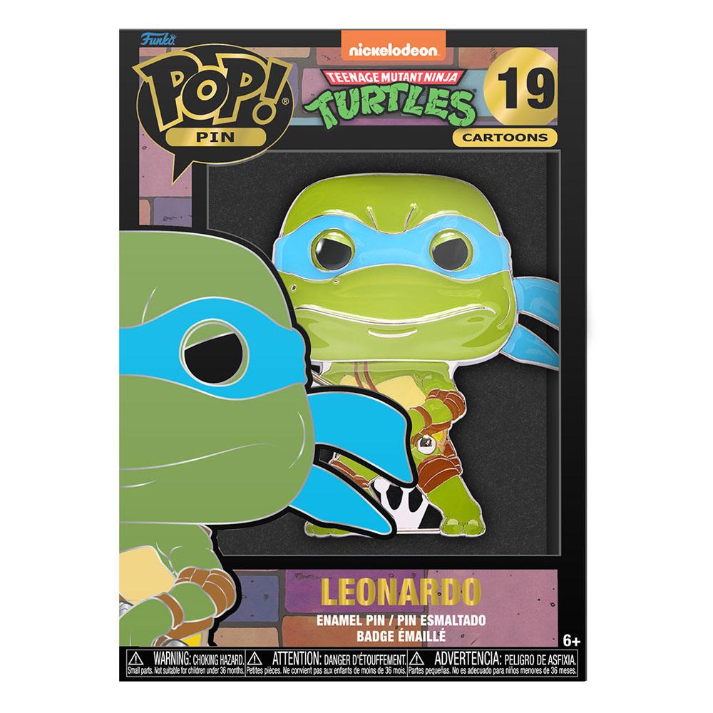 Funko Pop! Movies Teenage Mutant Ninja Turtles Enamel Pin Leonardo 10 cm ( Imagem 2 de 2 ) - Preview