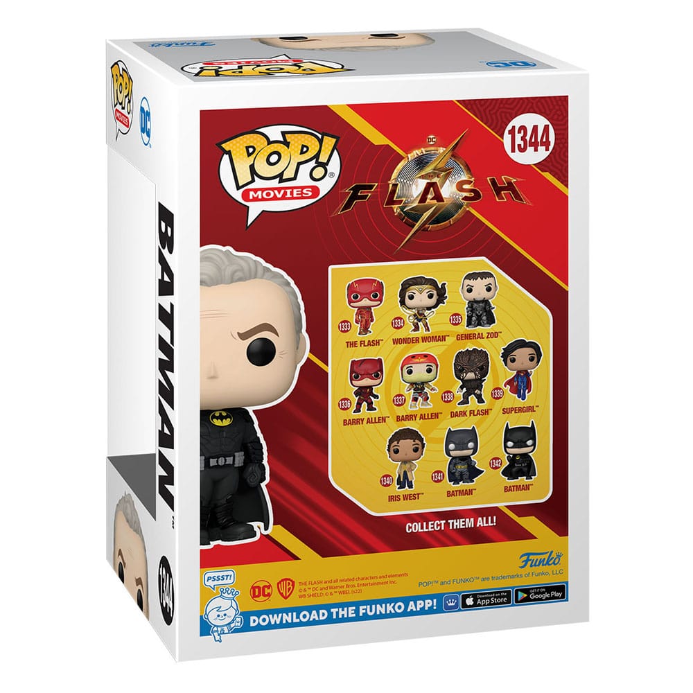 Funko Pop! Movies The Flash Batman (Keaton) Unmasked 9 cm ( Imagem 3 de 3 ) - Preview