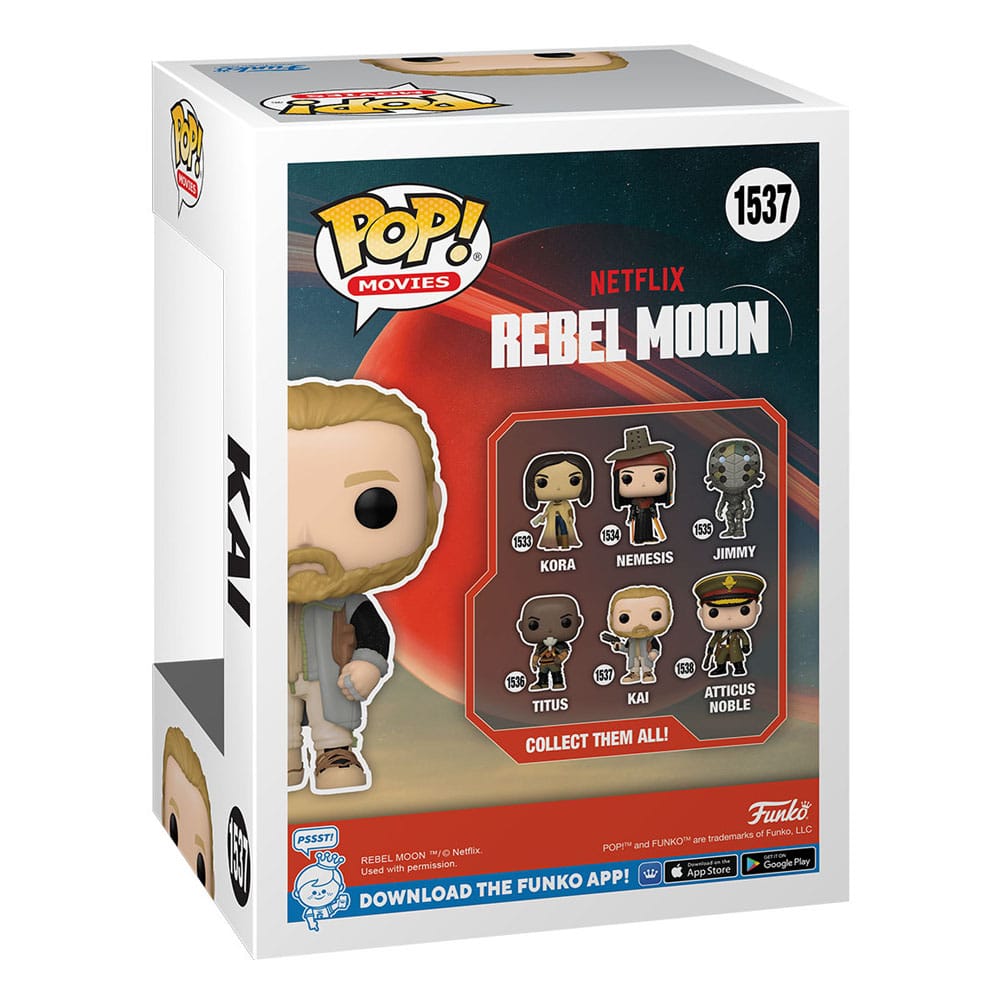 Funko Pop! Movies Vinyl Figure Rebel Moon Kai 9 cm ( Imagem 3 de 3 ) - Preview