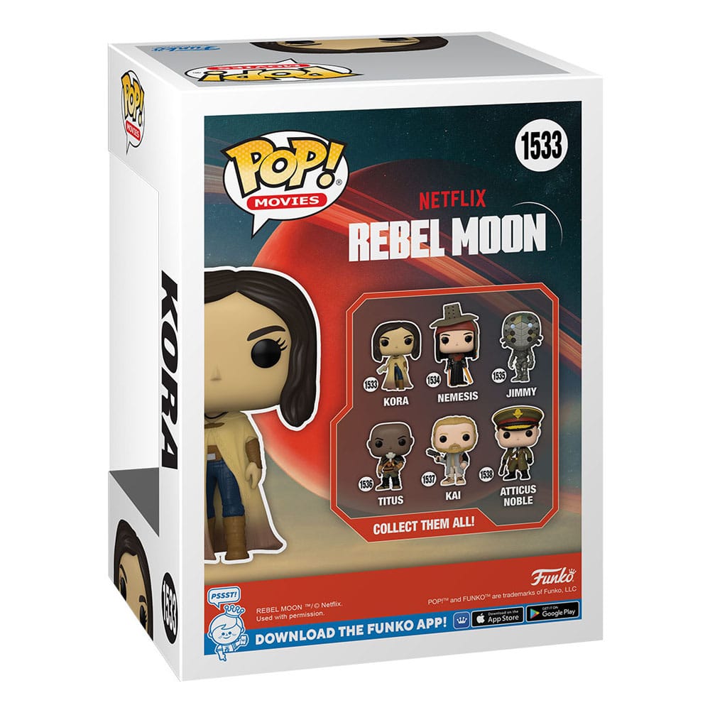 Funko Pop! Movies Vinyl Figure Rebel Moon Kora 9cm ( Imagem 3 de 3 ) - Preview