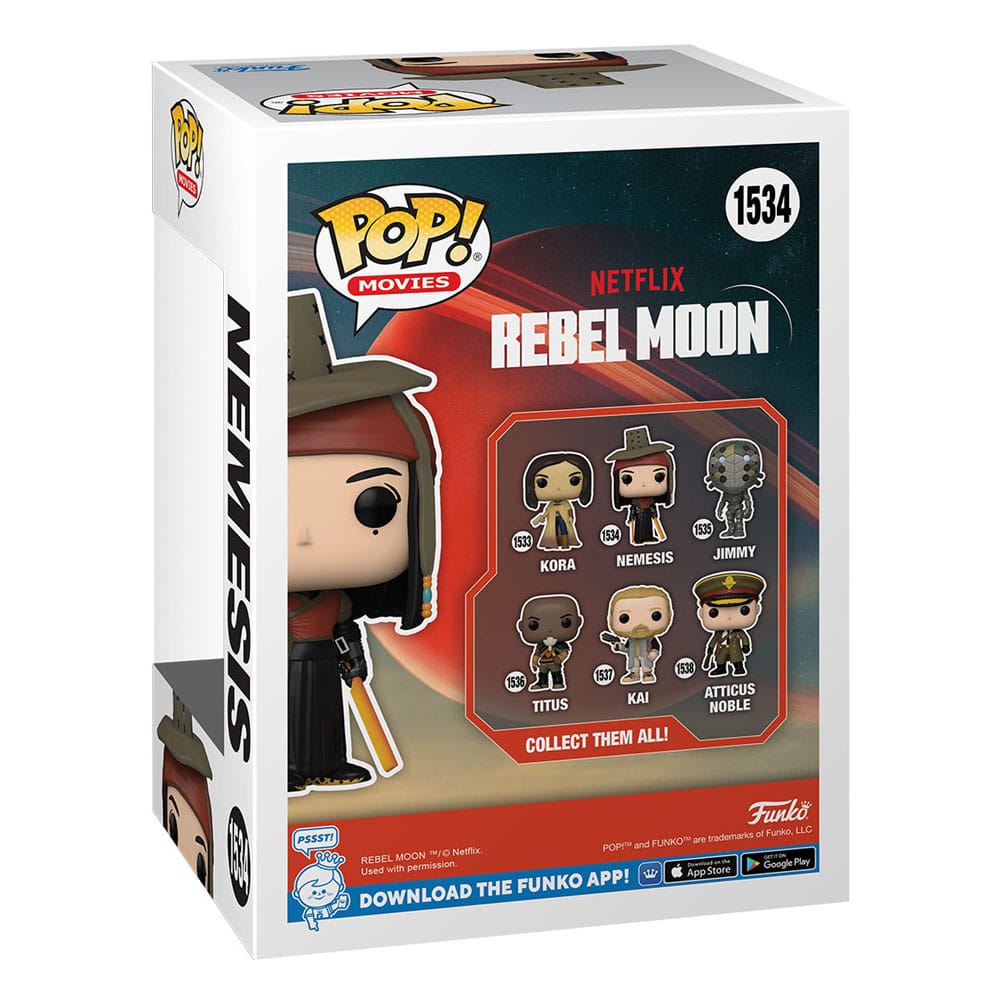 Funko Pop! Movies Vinyl Figure Rebel Moon Nemesis 9 cm ( Imagem 2 de 3 ) - Preview
