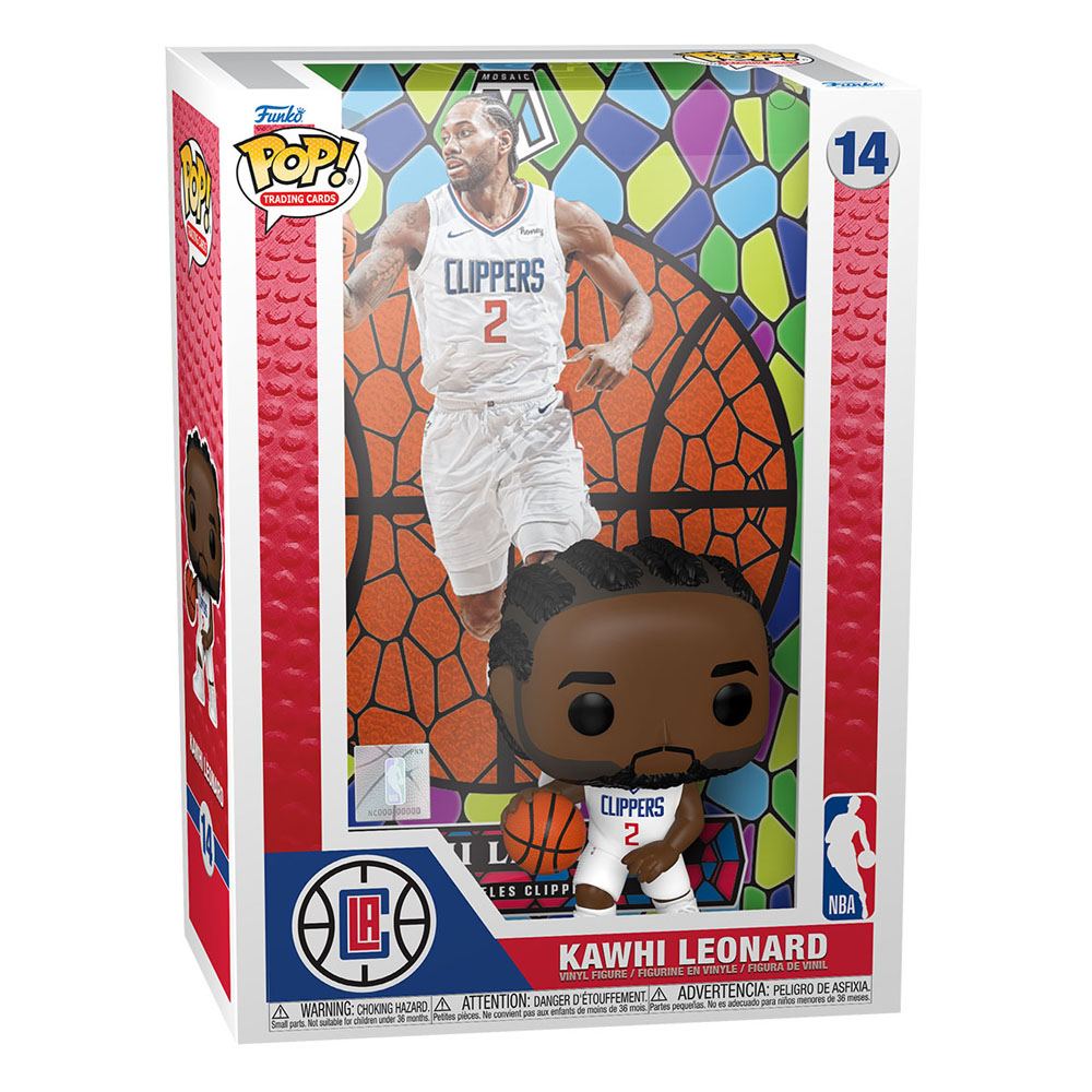 Funko Pop! Sports NBA Trading Cards Vinyl Figure Kawhi L (Mosaic) 9 cm ( Imagem 2 de 2 ) - Preview