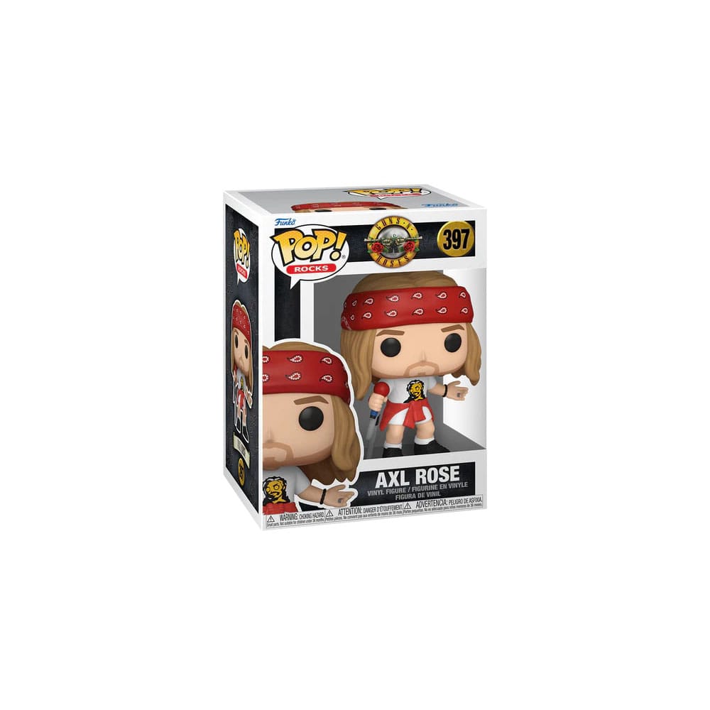 Funko Pop! Rocks Guns N’ Roses Axl Rose (1992) 9 cm ( Imagem 2 de 2 ) - Preview