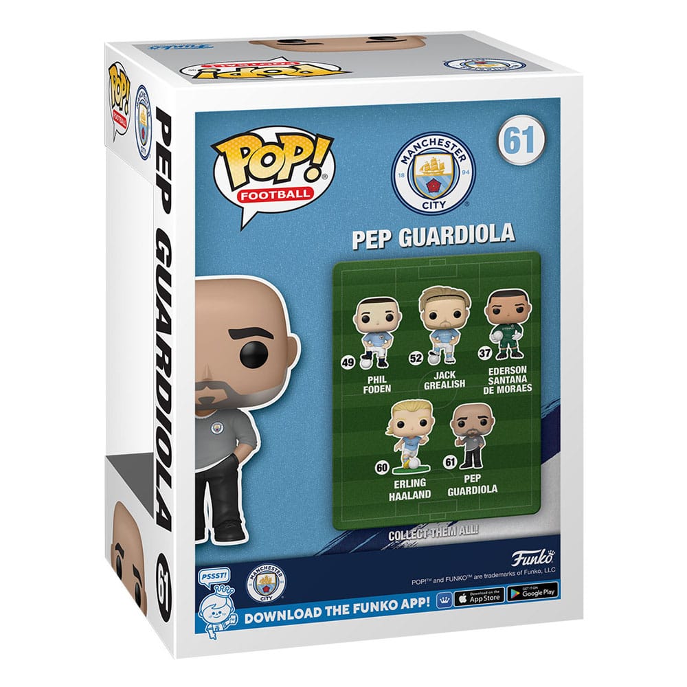 Funko Pop! Sports - Manchester City Pep Guardiola 9 cm ( Imagem 3 de 3 ) - Preview