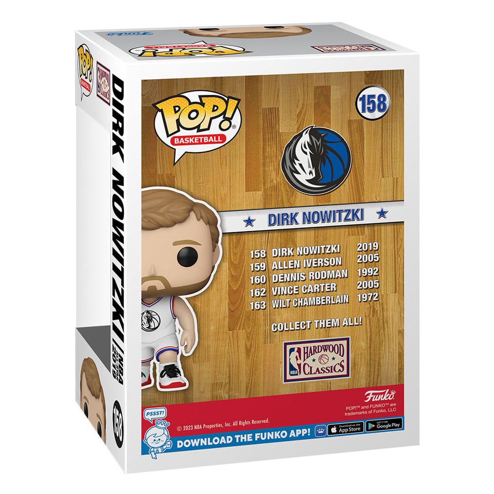 Funko Pop! Sports NBA Vinyl Figure Dirk Nowitzki (2019) 9 cm ( Imagem 2 de 3 ) - Preview