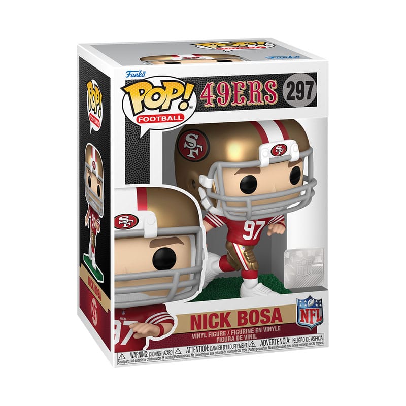 Funko Pop! Sports NFL Vinyl Figure 49ers- Nick Bosa 9 cm ( Imagem 2 de 2 ) - Preview