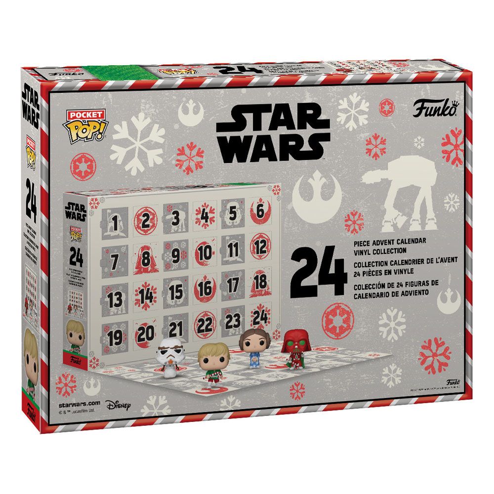 Funko Pop! Star Wars: Pocket Advent Calendar Star Wars Holiday ( Imagem 3 de 3 ) - Preview