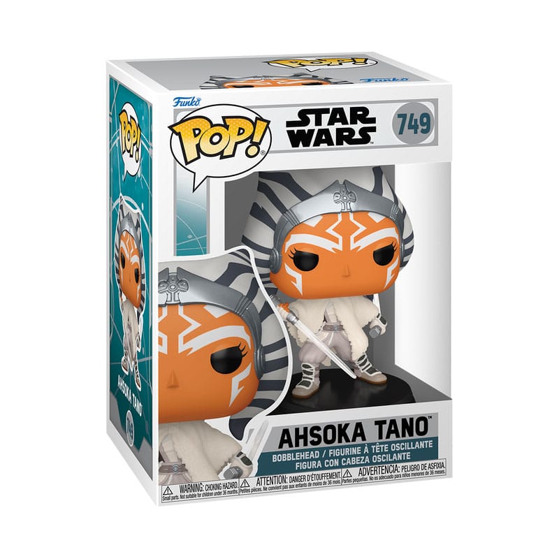 Funko Pop! Star Wars: Ahsoka S3 - Ahsoka 9 cm ( Imagem 2 de 2 ) - Preview