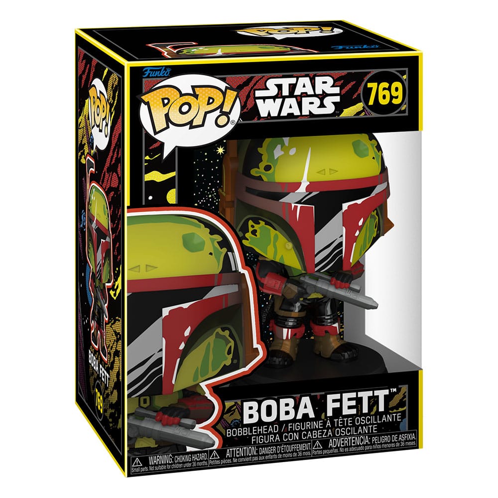 Funko Pop! Star Wars: The Book of Boba Fett Boba Fett (Retro) 9 cm ( Imagem 2 de 2 ) - Preview