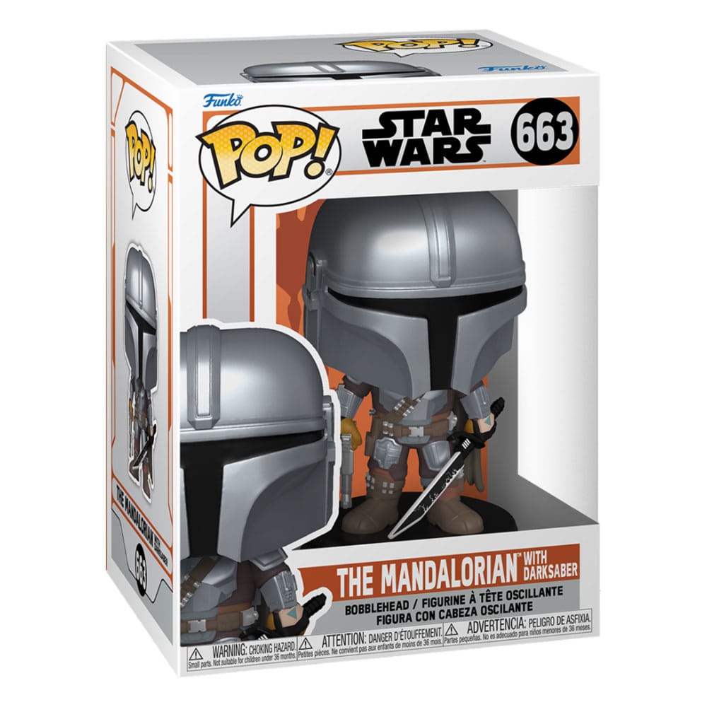 Funko Pop! Star Wars: The Mandalorian The Mandalorian 9 cm ( Imagem 2 de 2 ) - Preview