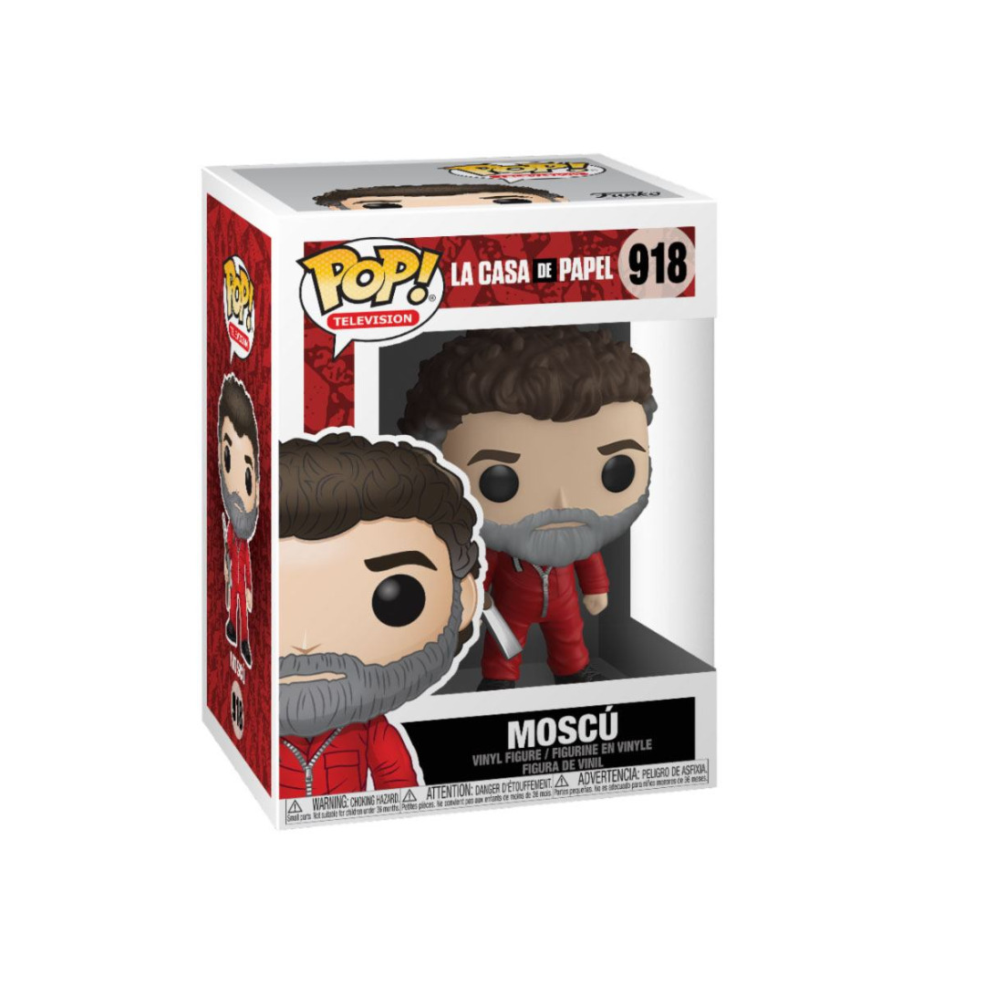 Funko Pop! TV - Money Heist (La Casa de Papel) Moscow 10 cm ( Imagem 2 de 2 ) - Preview