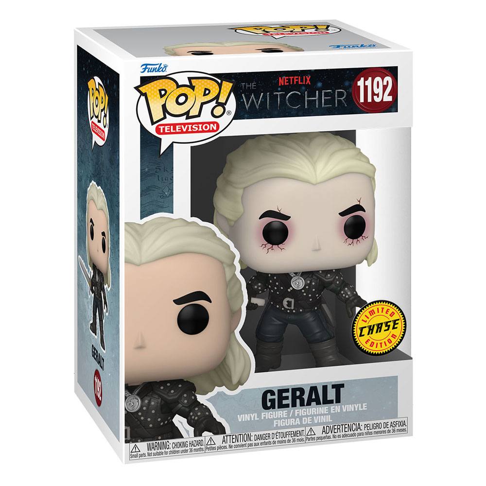 Funko Pop! TV The Witcher Geralt (Chase) 9 cm ( Imagem 2 de 2 ) - Preview