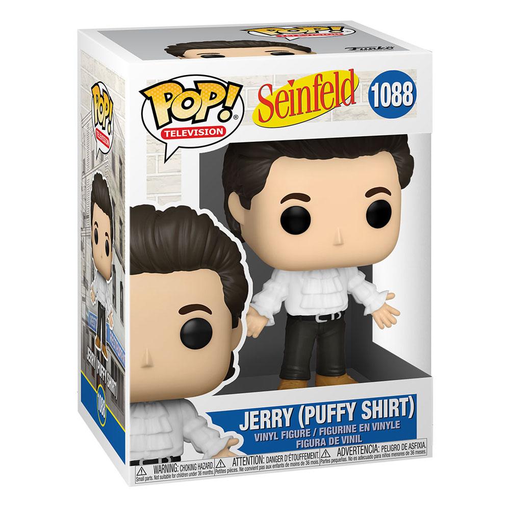 Funko Pop! TV Vinyl Figure Seinfeld Jerry with Puffy Shirt 9 cm ( Imagem 2 de 2 ) - Preview