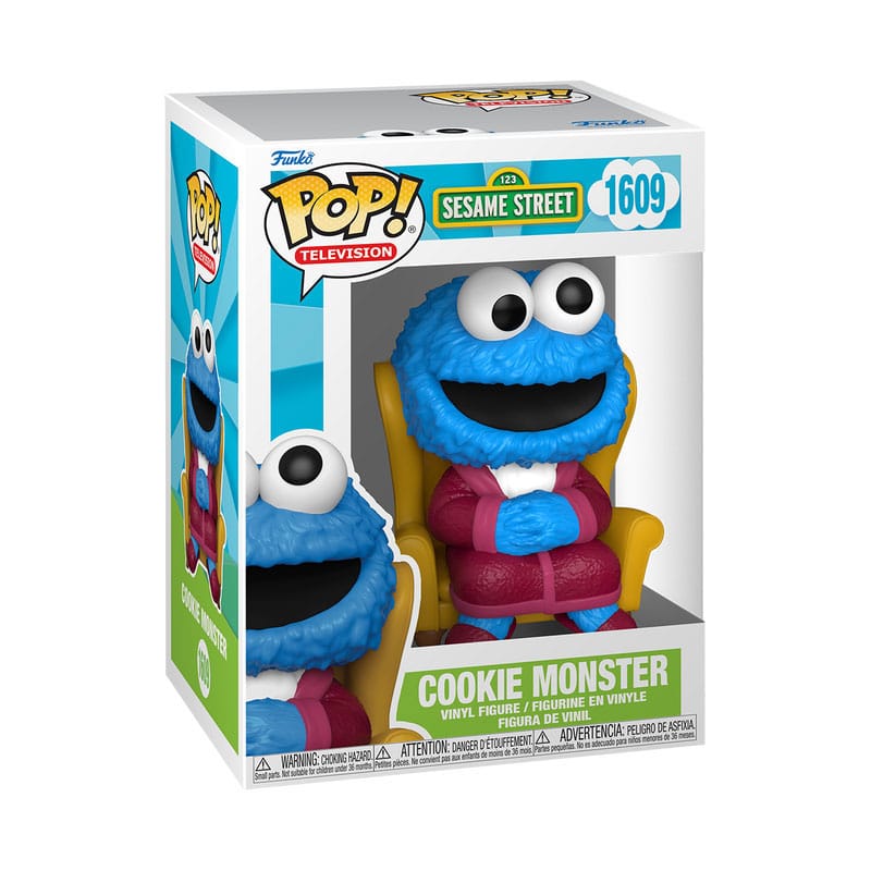 Funko Pop! TV Vinyl Figure Sesame Street Cookie Monster 9 cm ( Imagem 2 de 2 ) - Preview