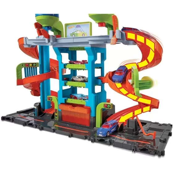 Hot Wheels City Mega Tower Car Wash Playset ( Imagem 2 de 3 ) - Preview