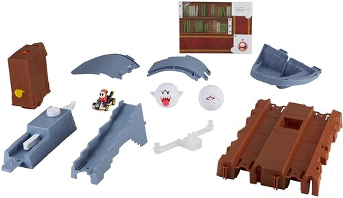 Hot Wheels Mario Kart - Boo's Spooky Sprint Track Set ( Imagem 2 de 3 ) - Preview
