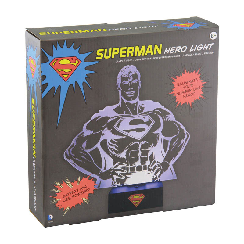 Iluminação LED DC Comics Superman 24 cm ( Imagem 2 de 4 ) - Preview