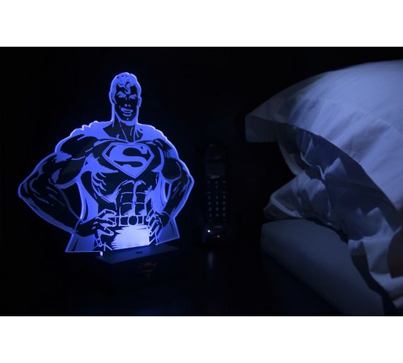 Iluminação LED DC Comics Superman 24 cm ( Imagem 4 de 4 ) - Preview