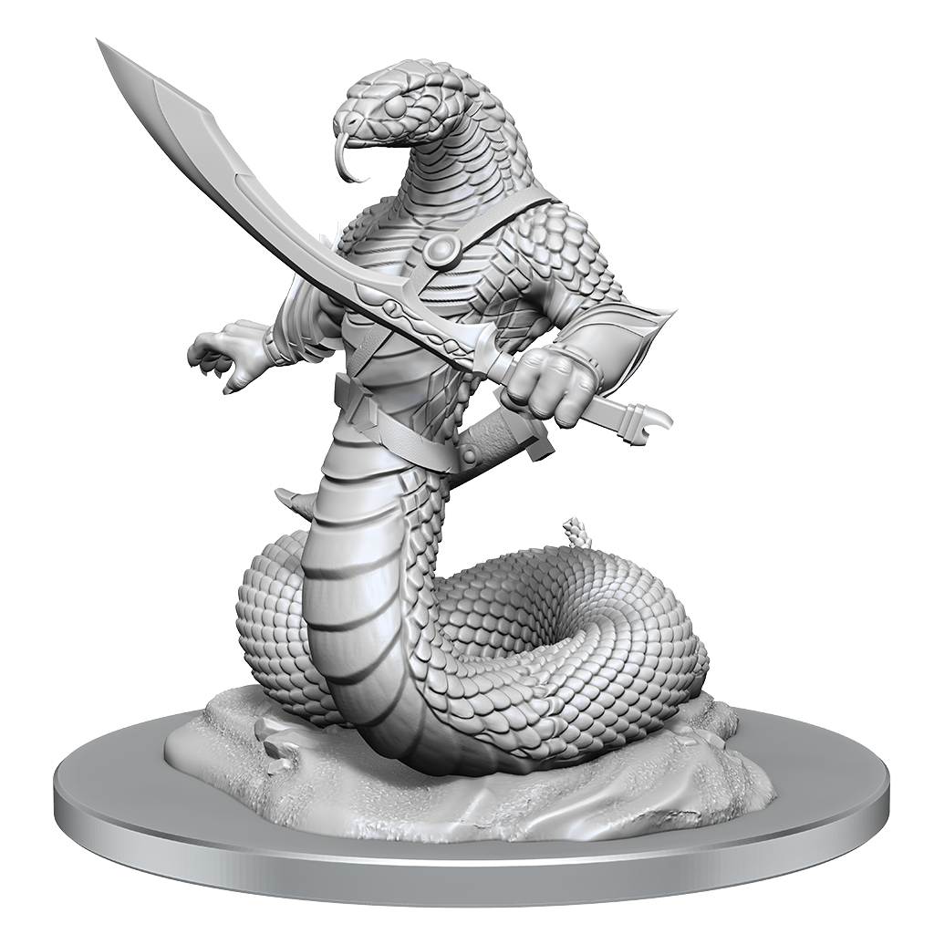 Kit de Pintura Dungeons & Dragons Nolzur’s Marvelous Miniatures - Yuan-ti Abomination ( Imagem 3 de 3 ) - Preview