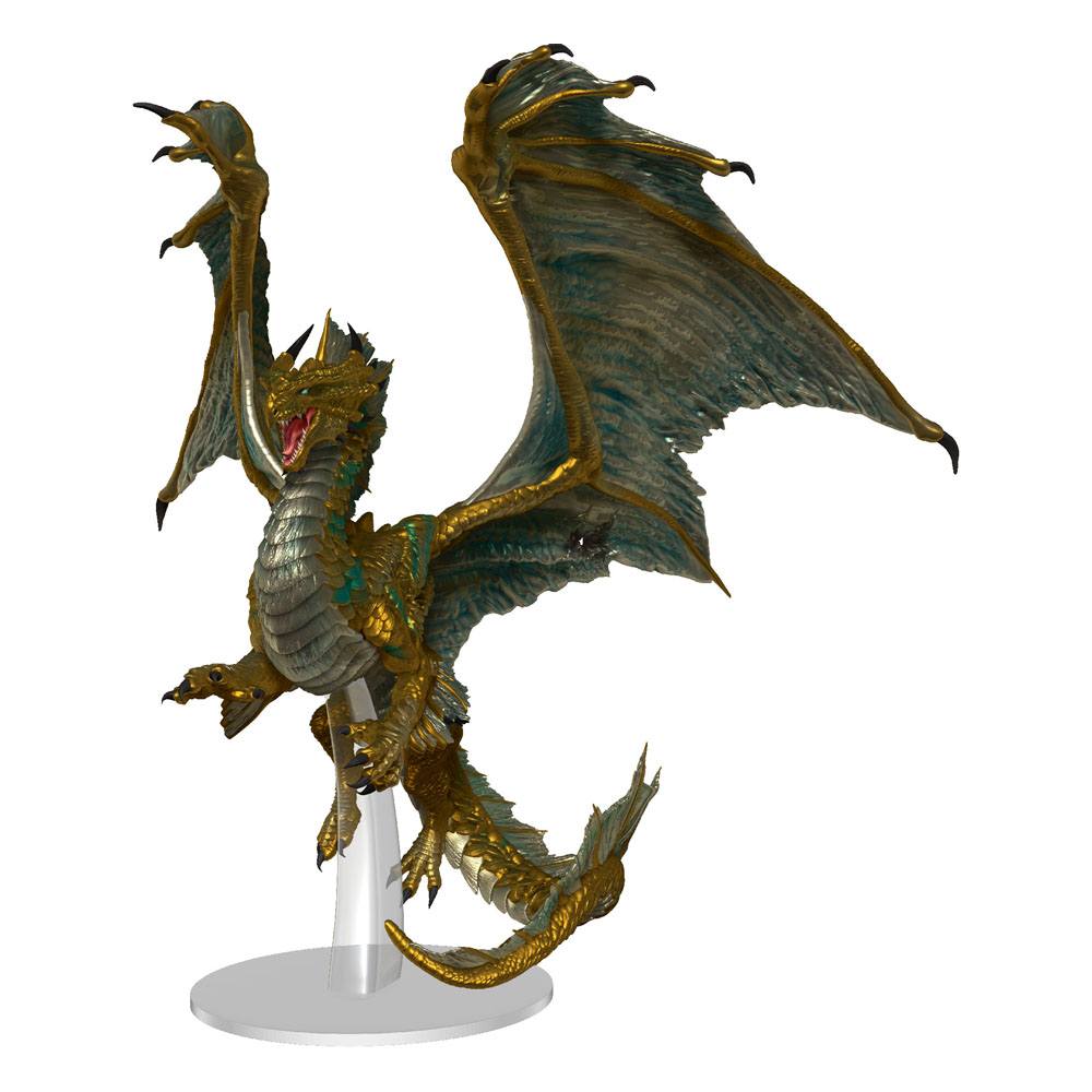 Miniatura Dungeons & Dragons Nolzur’s Marvelous Miniatures Não Pintada - Adult Bronze Dragon ( Imagem 2 de 2 ) - Preview
