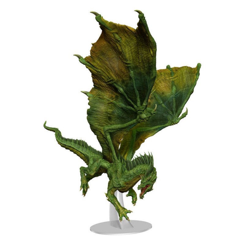Miniatura Dungeons & Dragons Nolzur’s Marvelous Miniatures Não Pintada - Adult Green Dragon ( Imagem 2 de 2 ) - Preview